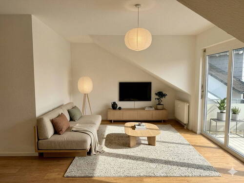 Wohnzimmer 3 Visualisierung - 2 Zimmer Etagenwohnung in Bad Dürrheim