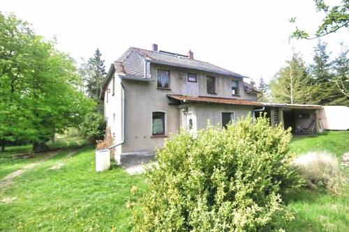 Hausansicht - 5 Zimmer Einfamilienhaus in Bad Brambach