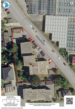 Lageplan - 3 Zimmer Etagenwohnung zum Kaufen in Straubing