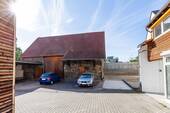 Innenhof - 5 Zimmer Gewerbeobjekt (Büro, Produktion, Verkauf) zur Miete in Bischofsheim