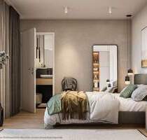 3-Zi.-Whg. mit 2 Bädern, davon 1 en suite mit Tageslicht u. Süd-Westbalkon - Haar Gronsdorf