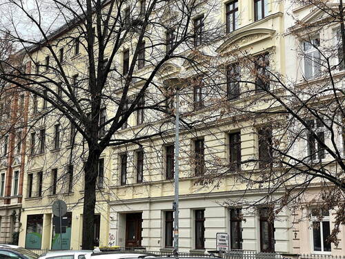 Außenansicht - Helle 2-Zimmer-Wohnung mit hochwertiger Einbauküche & Balkon - in Magdeburg-Stadtfeld