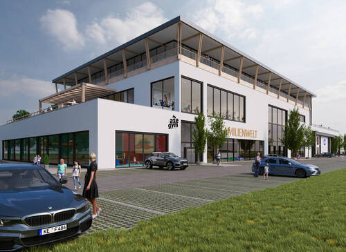Bild 1 - Exklusive und moderne Büroflächen im größten Freizeitkomplex der Region