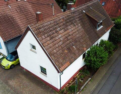 Luftaufnahme..jpg - Attraktives freistehendes Einfamilienhaus mit großzügiger Terrasse in Top-Lage von Godramstein