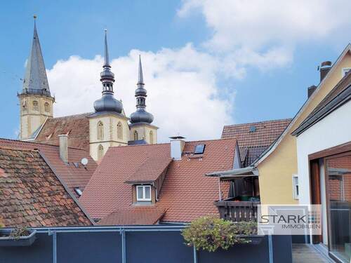 Terrasse mit Ausblick.jpg - Sommer im Stadthaus - Terrasse mit Ausblick! Energetisch saniertes Wohlfühlhaus!