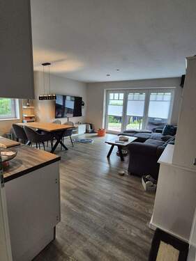 Wohnzimmer - Etagenwohnung mit 84,20 m² in Hamburg zur Miete