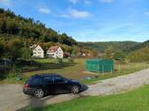 Wiese mit Ausblick in die Wälder - 