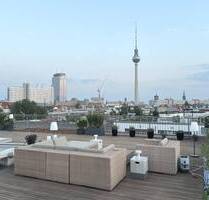 Eine Immobilie der Extraklasse: Penthouse-Wohnung mit spektakulärer Dachterrasse - Berlin Mitte