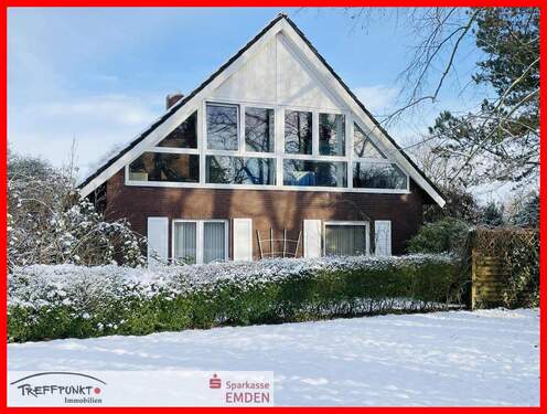 Frontansicht - 5 Zimmer Einfamilienhaus zum Kaufen in Hinte