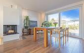 Essbereich mit Kamin - 