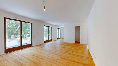 Wohn-/Essbereich Ansicht I - 4 Zimmer Etagenwohnung in Frankfurt am Main