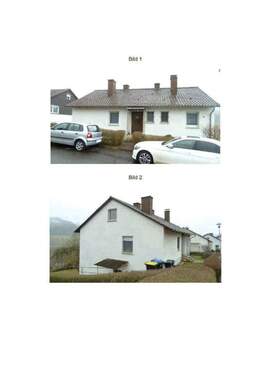 Straßenseite und Ostseite - 7 Zimmer Einfamilienhaus in Oberaula