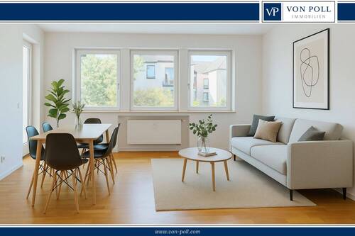 Titelbild-Logo - Moderne Vier-Zimmer-Wohnung im Dornbusch am Adalbert-Stifter-Park