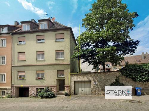 Außenansicht Straßenseite.jpg - 1 Zimmer Mehrfamilienhaus, Wohnhaus in Würzburg