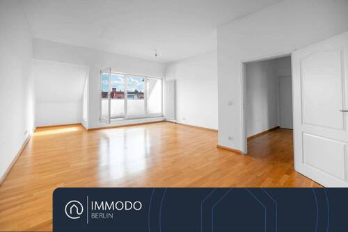 Wohnzimmer - ?? Dachgeschoss Traum am Helmholtzplatz - helle 2 Zi Altbau Whg mit 2 Bädern und Walk-In Closet