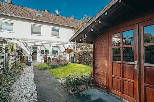 Garten inklusive Gartenhaus - 