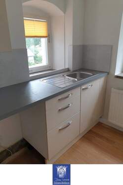 Küche - Höckendorf! Malerisch gelegene 2-Zimmerwohnung mit großer Terrasse und viel Grün!