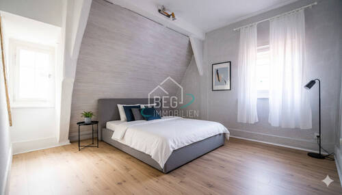 virtuell möbliertes Schlafzimmer - 