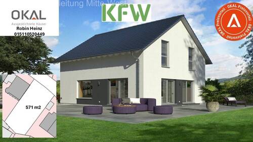 Bild 1 - Design 10: EINZUGSFERTIGES EFH MIT OFFENER ARCHITEKTUR UND KELLER