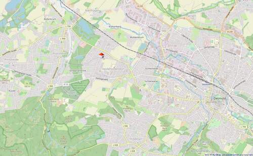 Detail - Grundstück in Detmold / Heidenoldendorf