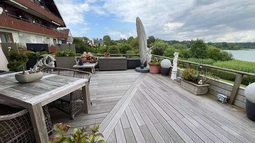 Großzügige Terrasse mit herrlichem Panoramablick - 