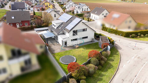 Außenansicht - 5 Zimmer Einfamilienhaus zum Kaufen in Langenbrettach