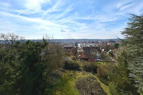 Panoramablick vom Schlafzimmerbalkon - 