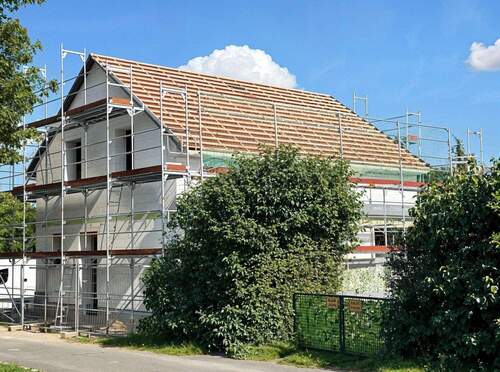 Baufortschritt - Platz zum Wohlfühlen: Neubau-Einfamilienhaus mit 6 Zimmern & 2 Bädern - in ruhiger, schulnaher Lage