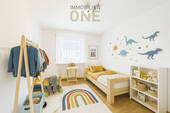 Kinderzimmer - Visualisierung - 4 Zimmer Etagenwohnung in Regensburg / Harting