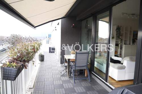 Balkon in Südausrichtung - 