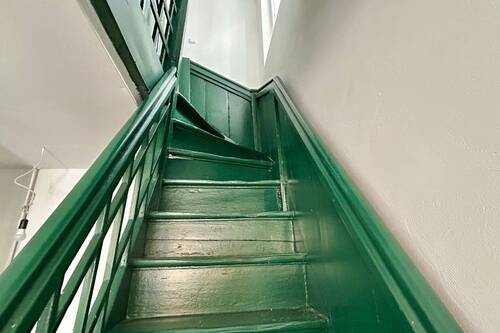 Treppe im hinteren Haus - 