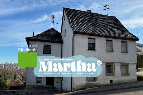 Ansicht - Martha - Einfamilienhaus mit Einliegerwohnung in Hoheneck!