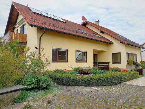 Hausansicht Südseite oben - 