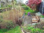 Sitzbank vor dem Teich - 
