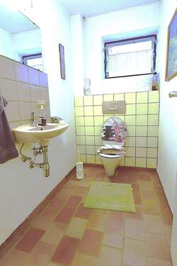 WC im Bereich der Sauna - 