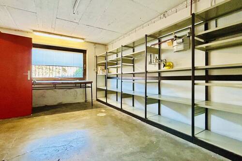 Werkstatt neben der Kellergarage - 
