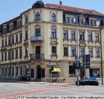 Erstbezug: frisch sanierte 2-Zimmerwohnung (WG-geeignet) mit Balkon, separater Küche und modernem Bad mit Dusche in 01099 Dresden