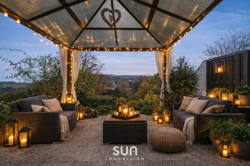 Terrasse (visualisiert) - 3 Zimmer Terrassenwohnung zum Kaufen in Schmitten im Taunus