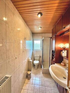 Duschbad im Dachgeschoss - 