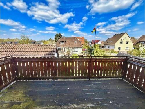 kleiner Balkon im Dachgeschoss - 