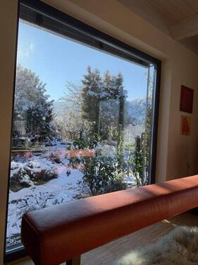 Blick aus dem Esszimmer - 