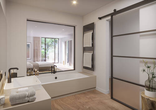 Badezimmer - Gartenetage - 