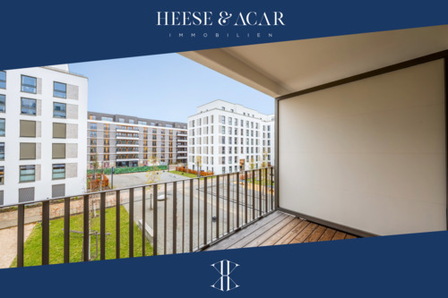 1 - Neubau: Modernes City-Apartment nahe Volkspark Friedrichshain mit großem Sonnenbalkon
