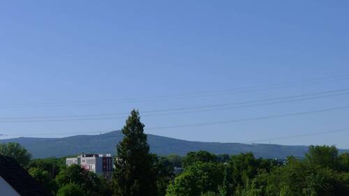 Blick von der Loggia Richtung Taunus - 