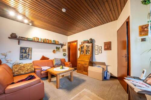 Wohnzimmer - 4 Zimmer Doppelhaushälfte zum Kaufen in Brüggen / Bracht