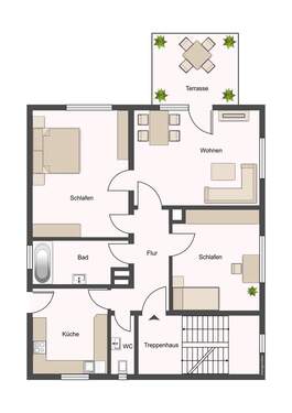 Erdgeschoss und 1.OG - 