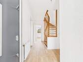 Flur - 5 Zimmer Reihenendhaus in Staufenberg
