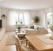 Wohnidylle mit Gartenflair - großzügige 3,5-Zimmer-Eigentumswohnung mit vielseitigen Zusatzräumen - Bad Pyrmont