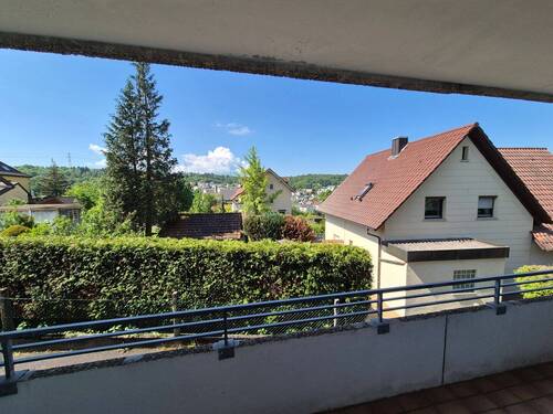 Blick vom Balkon - 