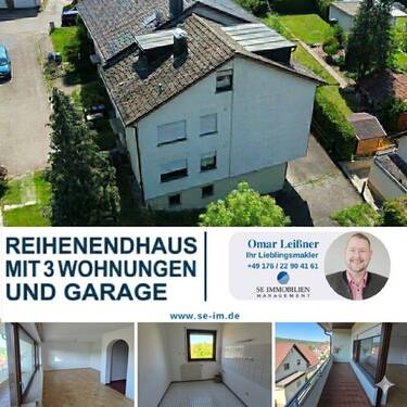 Außenansicht - *Gepflegtes, teilvermietetes Reihenendhaus mit 3 Wohnungen zu verkaufen!*
